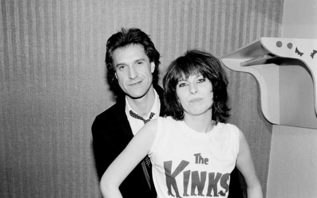 Lucho Brieva and Chrissie Hynde. 